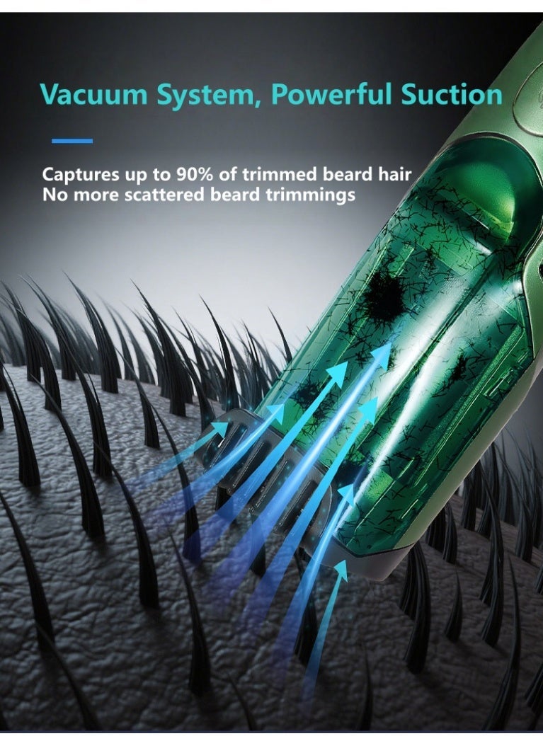 Solimpia Turbo Hair Clipper | 90% Effective Hair Collection | 1-20mm Precise Adjustment | IPX6 Fully Washable | Low Noise - Image 3